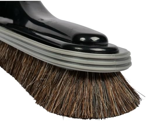 Cen-Tec Systems 1.5" Diameter Single Piece Commercial S-Wand with 14" Natural Floor Brush for Backpack and Commercial Vacuums - Image 4