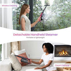 Schenley 19-in-1 Steam Mop for Floor Cleaning with Handheld Steamer - Image 4