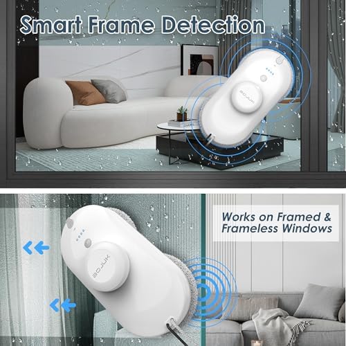Window Cleaning Robot, 6500Pa Suction with Edge Detection - Image 5