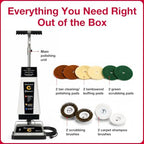 Koblenz P-2600A Carpet Shampooer Machine, 12 in Floor Polisher, 144 Ounce - Image 6