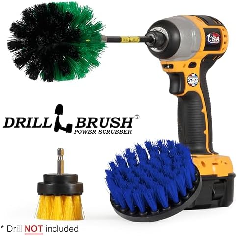 Drillbrush Shower Scrubber Drill Attachment - Car Detailing Tools - - Image 4
