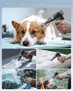 Electric Compressed Air Duster Cordless: 70 MPH High Wind Speed Mini Air Blower for Electronics Portable Computer Cleaner Hand Keyboard Cleaning Powerful Duster for Car, Fans and Other Sences - Image 5