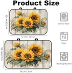 Stove Top Cover,28.5"L x 20.36"W,Heat Resistant Cooktop Protector Mat - Image 3