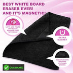 Tudomro 30 Pcs Magnetic Microfiber Cleaning Cloth, Black - Image 4