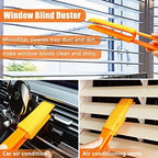 4 Pack Microfiber Blinds Duster, 4 Removable and Washable Sleeves, Cleaner for Window Blinds, Air Conditioner Vents, Fans, Car Vents - Image 5
