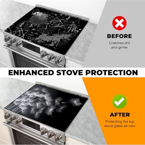 Heat-resistant Stove Top Cover - 28.5" X 20.5" Cooktop Protector Covers, Scratch-resistant Washable Pad Kitchen Countertop Mat (Cat, 30" x 21") - Image 5