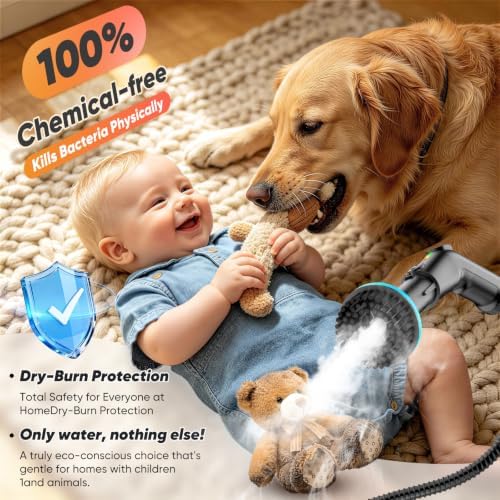 Steam Cleaner for Home, Battery-Free Trigger Control, Steamer for Cleaning - Image 5