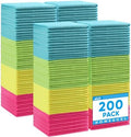 HOMEXCEL 200PK Microfiber Cleaning Cloth, Cleaning Rag for Home, 11.5x11.5 by HOMEXCEL