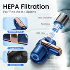 Mattress Vacuum Cleaner, 13KPa Bed Vacuum Cleaner with UV-C Light HEPA Filter & Ultrasonic, Versatile Cordless Handheld Vacuums for Bed, Sofa, Couch, Crib (Cordless) - Image 5