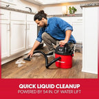 Vacmaster VOMCM205P 1101 2.5-Gal 2 Peak HP Wall Mount Wet/Dry Vac Red - Image 5