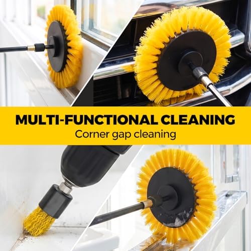 Holikme 20 Pack Drill Brush Set with Soft Detail Brush and Cleaning Cloth - Image 2