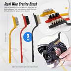 15Pcs Crevice Cleaning Brush Groove Gap Hard Bristle Cleaning Tool Small Clean Brush for Cleaning Sink Toilet Kitchen Door Window Track Cup Teapot - Image 7