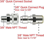 RIDGE WASHER High Pressure Ball Valve Kit for Power Washer Hose - Image 4