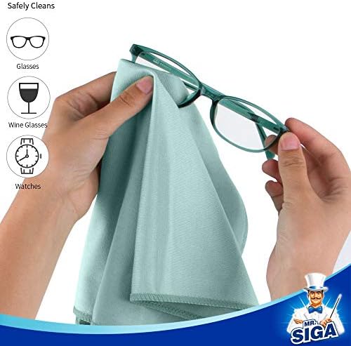 MR.SIGA Ultra Fine Microfiber Cloths for Glass, Pack of 36, 35 x 40cm 13.7" x 15.7" - Image 5