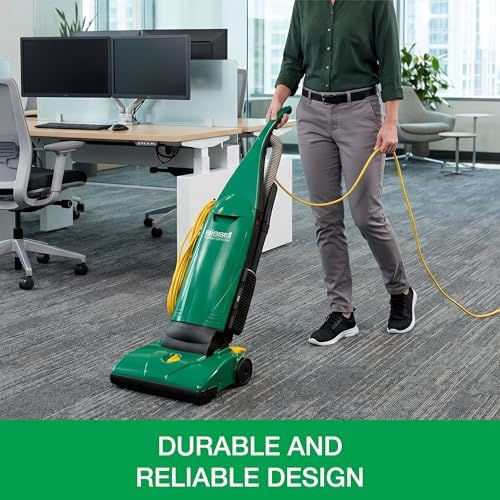 BISSELL BigGreen Commercial PowerForce Bagged Lightweight, Upright, Industrial, Vacuum Cleaner, BGU1451T - Image 5