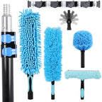 20 Foot High Ceiling Fan Duster for Cleaning (with 5-12ft Extension Pole) by FAHKNS
