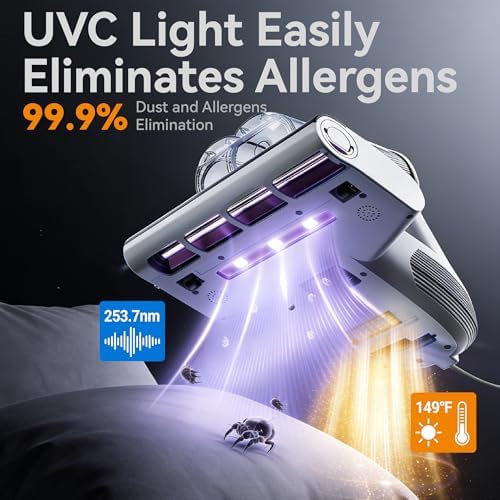 Mattress Vacuum Cleaner for Fresher Sleep with UV-C & HEPA - Image 3