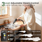 Granarbol Steam Cleaner, 2500W 1.6L Handheld Steamer for Home Car Cleaning - Image 4