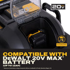 DEWALT 20V MAX Cordless Wet Dry Shop Vac 6 Gallon, Portable Vacuum Cleaner with Powerful Suction, Blower Function, On-Board Storage, Jobsite & Garage Vacuum, Tool Only, DXCVXA06B - Image 4