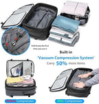 60L Vacuum Backpack Travel, TSA Lock, Charging Port, Waterproof - Image 2