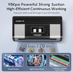 FRESKO Automatic 95Kpa Food Vacuum Sealer Machine, Auto Dry-Wet Detection - Image 6