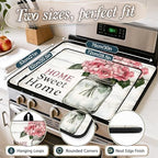 Stove Top Cover,28.5"L x 20.8"W,Heat Resistant Cooktop Protector Mat - Image 2