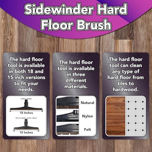 Sidewinder 15" Attachment Kit for use with Backpack Vacuums - Image 5