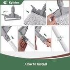 Eyliden Commercial Wet Mop with 2 Cotton Heads - Image 5