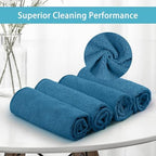 HOMEXCEL 50PK Microfiber Cleaning Cloth, Cleaning Rag for Home, 11.5x11.5in - Image 2