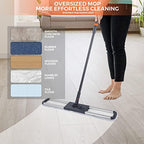 Large Dust Mop Wet Mop with 36 inch Mop Cloth for Commercial Industrial Use - Image 4