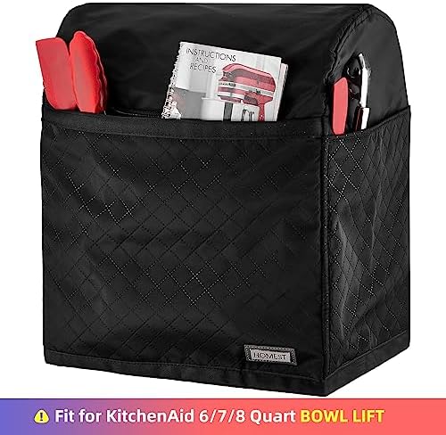 HOMEST Stand Mixer Dust Cover for KitchenAid 6/7/8 Quart Bowl Lift - Image 4