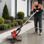 Electric Walk Behind Trowel,280-2800 RPM Adjustable,1680W Commercial Wall Smoothing Polisher,for Living Room/Bedroom Concrete Floor Leveling by Unknown