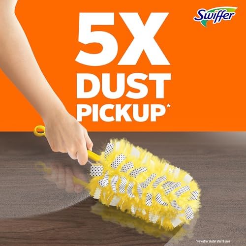 Swiffer Dusters Heavy Duty Multi-Surface Duster Refills for Cleaning, Lavender, 11 Count - Image 3