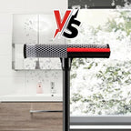 Professional 8.1" 2 in 1 Window Squeegee with 16" Long Handle,Car Squeegee for Gas Station,Home,Car，Glass,Shower,Outdoor High Window Cleaning - Image 6