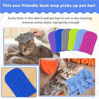 6 Pcs Reusable Duster Refills Washable Pads, Elegant Color - Image 5