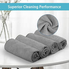 HOMEXCEL 50PK Microfiber Cleaning Cloth, Cleaning Rag for Home, 11.5x11.5in - Image 2