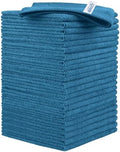 HOMEXCEL 24PK Microfiber Cleaning Cloth, Cleaning Rag for Home, 11.5x11.5in by HOMEXCEL