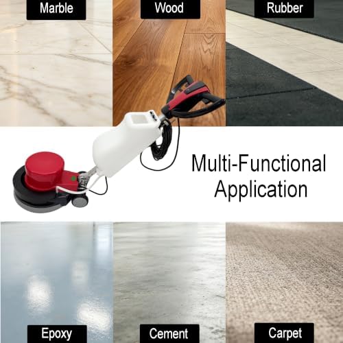 17" Heavy Duty Commercial Floor Buffer Polisher 154RPM 110V 1500W - Image 6