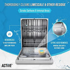 ACTIVE Washing Machine And Dishwasher Cleaning Tablets Bundle - Includes 12 Month Supply Dishwasher Cleaner Deodorizer & Washing Machine Descaler Deep Cleaning Tablets - 48 Tablet Set - Image 4