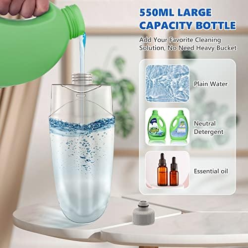 BPAWA Spray Mops for Floor Cleaning: Wet Microfiber Mop for Hardwood Tile - Image 2