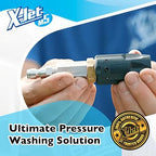 X-Jet M5#13 Kit | 4-4.5 GPM | Adjustable Long-Range External Injection Variable Pressure Washing Nozzle | Perfect for Washing Residential & Commercial Properties from the Ground | W/ 2000 to 4500 PSI - Image 2