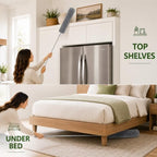 13-Piece Duster with Extension Pole, Cobweb Duster for High Ceiling - Image 5
