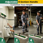 40" Commercial Dust Mop for Floor Cleaning, Heavy Duty Industrial Mop - Image 4