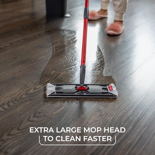 O-Cedar Punch Fruit-Shaped Scrub Sponge Pack (3 Count) + H2prO Flat Mop System – Flexible, Multi-Use Scrub Sponges & Complete Mopping Cleaning Bundle - Image 4