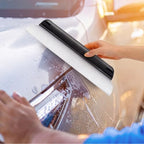 2 Pack 14 Inch Car Drying Squeegee Black Silicone Window Blade - Image 5