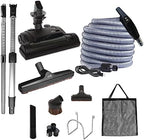 OVO 700 Airwatts Large and Powerful Central Vacuum System, Hybrid Filtration (with or Without Disposable Bags) 25L or 6.6 Gal, 35ft Carpet Deluxe Accessory Kit Included - Image 4