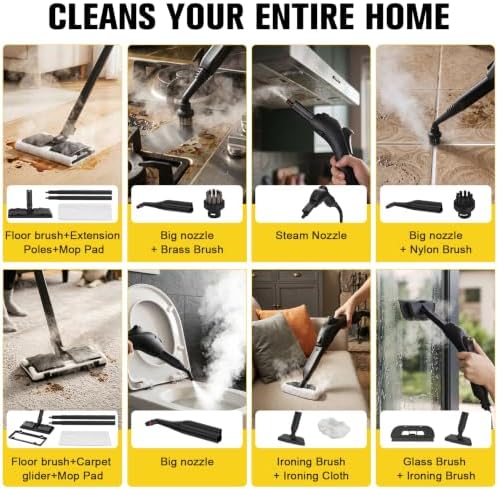 Waitbird 4.5 Bar 300°F Steam Cleaner for Bathroom, Kitchen, Floor & Grout - Image 4