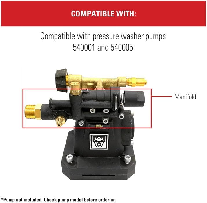 Simpson Manifold Replacement Kit for AAA Pressure Washer Pumps - Image 3