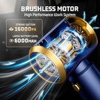 Cordless Car Vacuum Cleaner: 7-in-1 & 16000Pa Suction - Midnight Blue - Image 4