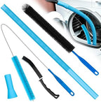 Dryer Vent Cleaner Kit,4 Pieces Dryer Lint Cleaner Vacuum Attachment & Brush Tool–Dryer Vent Cleaning Kit for Front Load,Dryer Lint Trap Cleaner with Hose,Dryer Vent Cleaner for Lint Removal (Black) by Unknown